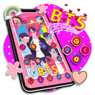 Music Band BTS Theme ไอคอน