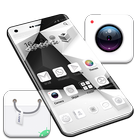 Black&White - oppo theme ไอคอน