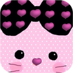 Pink Bowknot Cute Kitty Theme