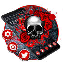 Red Devil Skull Theme APK