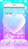 Love Heart Bubble Theme screenshot 3