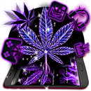 Purple Weed Theme APK