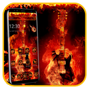 APK Music Fire Guitar Theme