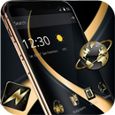 Gold Curving Luxury Business Theme APK