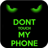 Green Dont Touch My Phone Theme アイコン