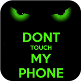 Green Dont Touch My Phone Theme ícone