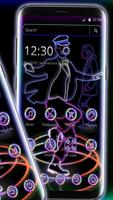 Neon Light Dancing Theme screenshot 1