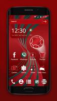 The Reds Theme \ Huawei, Samsung, LG, HTC, Sony Plakat