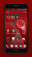 The Reds Theme \ Huawei, Samsung, LG, HTC, Sony पोस्टर