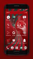 The Reds Theme \ Huawei, Samsung, LG, HTC, Sony ảnh chụp màn hình 1