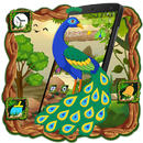 Luxurious Peacock Forest Theme APK
