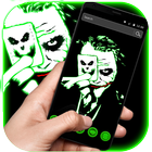 Green Neon Joker Theme icône