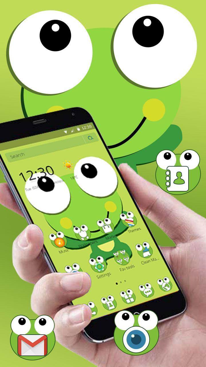 Tema Kartun Mata Hijau Katak Besar For Android APK Download Tema Kartun Mata Hijau Katak Besar For Android APK Download
