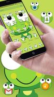 Phim hoạt hình Green Frog Frog Big Eyes Theme ảnh chụp màn hình 2
