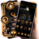 Black Wild Owl Theme APK