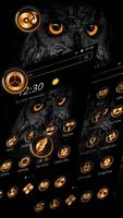 Black Wild Owl Theme screenshot 2