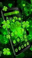 Beautiful Lucky Clover Launcher Theme Affiche