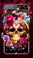 Colorful Floral Skull Theme gönderen