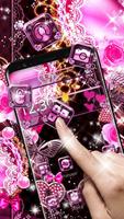 Glitter Pink Love Theme screenshot 1