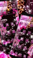 Glitter Pink Love Theme screenshot 2