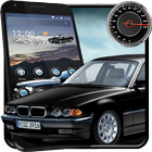 آیکون‌ Black 7 E38 Bumer Criminal Car Theme
