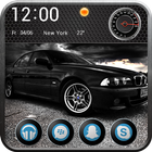 Black 5 BMWE 39 Legendary Car Launcher Theme icon
