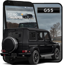 Gangster G55 Gelik Black Brabus Car Theme aplikacja