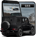 Gangster G55 Gelik Black Brabus Car Theme APK