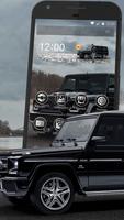 Gangster G55 Gelik Black Brabus Car Theme Cartaz