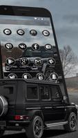 Gangster G55 Gelik Black Brabus Car Theme captura de pantalla 1