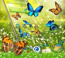 Spring Forest Butterfly Theme ảnh chụp màn hình 2