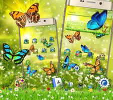 Spring Forest Butterfly Theme ảnh chụp màn hình 3