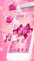 Cute Pink Bow Launcher Theme screenshot 1