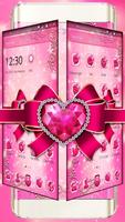 Cute Pink Bow Launcher Theme screenshot 2