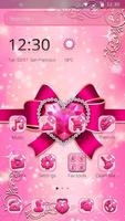 Cute Pink Bow Launcher Theme screenshot 3