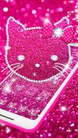 Pink Diamond Kitty Glitter Theme screenshot 1