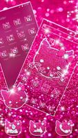 Pink Diamond Kitty Glitter Theme screenshot 3