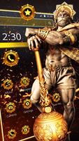 Lord Hanuman Launcher Theme скриншот 3