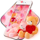 Cute Teddy Bear Love Theme APK