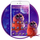 Cute Cartoon Owl Launcher Theme APK
