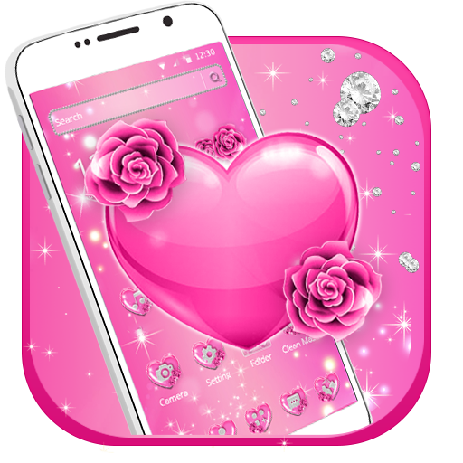 Gleaming Pink Heart Theme💗