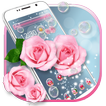 Beautiful Pink Rose Theme🌷