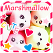 Cute Marshmallow Cartoon Theme for android free