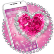 Pink Heart Diamond Theme💞💞