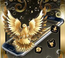 Gold Bird Luxury Business Theme Affiche