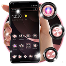 Pink Rose Gold Wine Color Theme APK