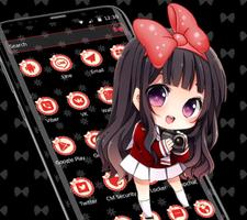 Kawaii Cute Girl Theme🙋 screenshot 1