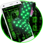 Neon Secret Hacker Launcher Theme آئیکن