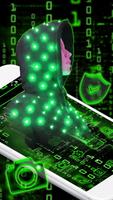 1 Schermata Neon Secret Hacker Launcher Theme