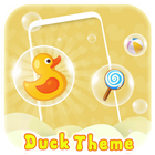 Cute Charming Duck Launcher Theme icône